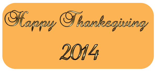Happy Thanksgiving 2014